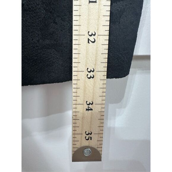 NWOT ALICE + OLIVIA Yodi Brocade Black Peplum Dress Women's Size 2 - Picture 9 of 11